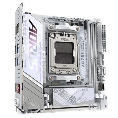 技嘉X870I AORUS PRO ICE AM5 迷你冰雕ITX小机箱电脑主板适用CPU