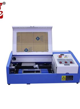 K3020激光刻章机礼品亚克力木板瓷砖皮革雕刻机切割机激光头