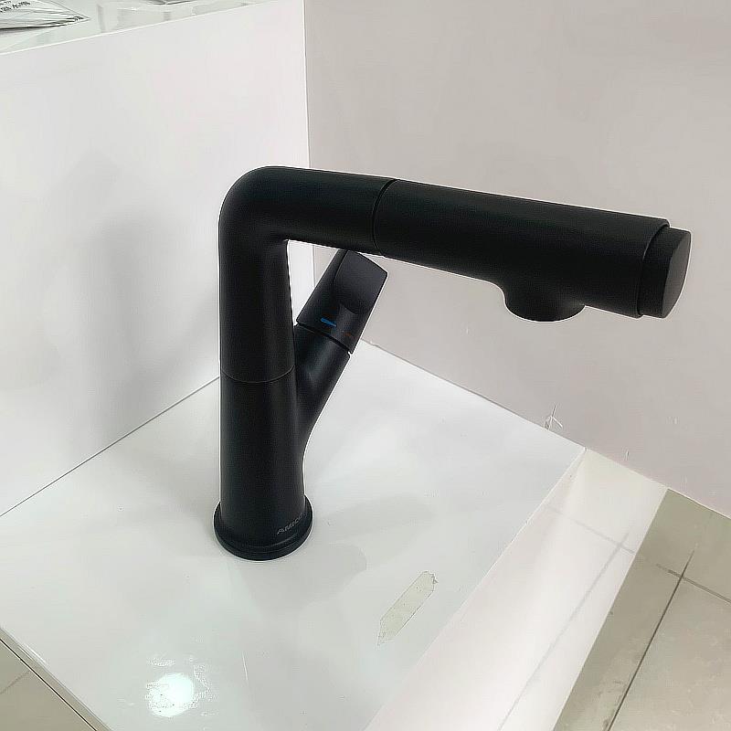 埃美柯家用浴室柜龙头MD8192可伸缩水嘴节水可旋转全铜龙头