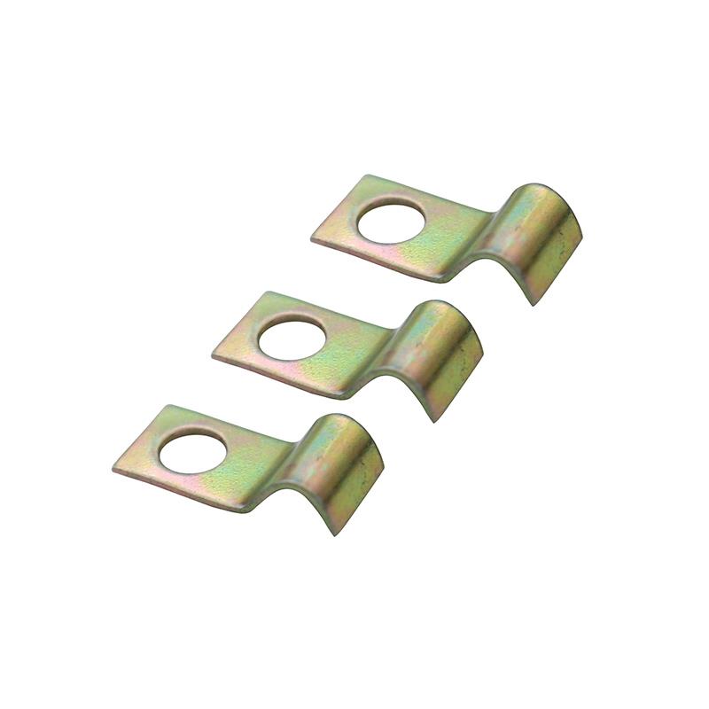 油管管夹PC1104 1106  固定铁皮压片 尼龙管气管单边双边 4mm 6mm