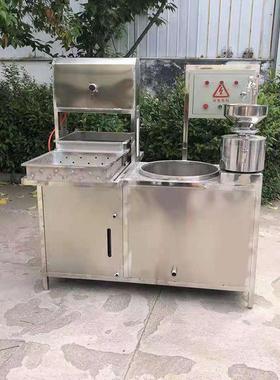 辽沈阳豆腐机不锈钢XBU材质 宁压式豆腐机价格 盛技合豆干机包气