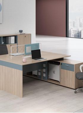 桌办公室卡座工桌TB630456四人位员简约职办公办公桌员椅组合电脑