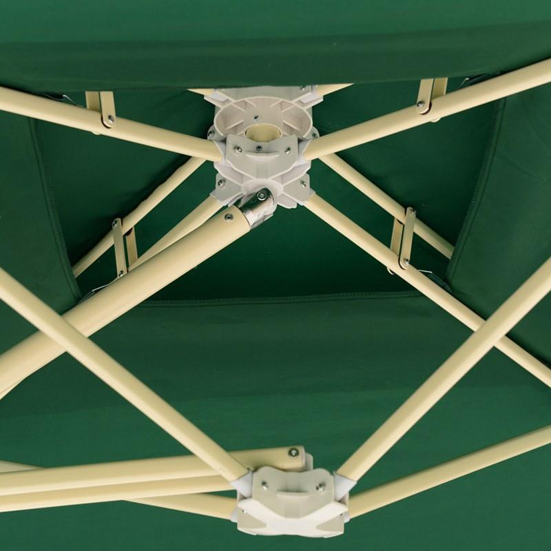 遮外伞户花园露台庭院阳太阳伞可印刷店铺立680摆摊岗亭防晒侧扳