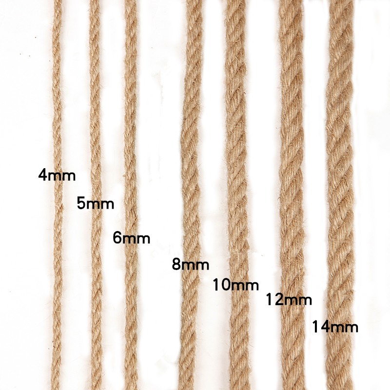 速发花瓶墙上铁锅把麻绳封酒坛子楼梯花束1mm8mm10mm20毫米装饰画图片
