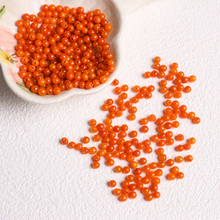天然小圆珠翡翠3mm红翡小米珠圆珠diy迷你配饰珠项链手链隔珠散珠