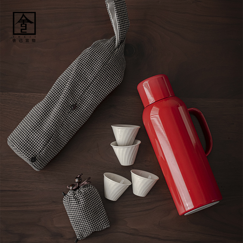 便捷式旅行茶具套装快客杯一壶z四杯焖茶壶保温户外露营喝茶泡茶