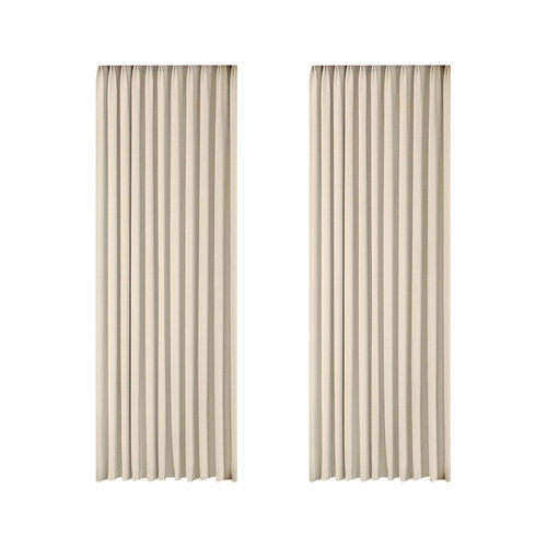 加高超长c雪尼尔布全遮光窗帘成品2023新款自建房别墅客厅卧室落