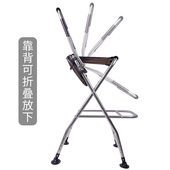 新款 不锈钢桥钓椅筏钓椅多功能折叠桥F钓凳台钓便携高脚可升降钓