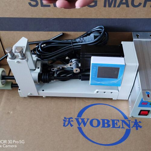 缝纫机电子平车后拖轮牵引同步U拉布机全自动