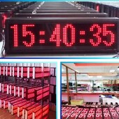 计时器智兴数字倒计时牌电子钟会议发言招聘提醒器辩论Y赛健身定