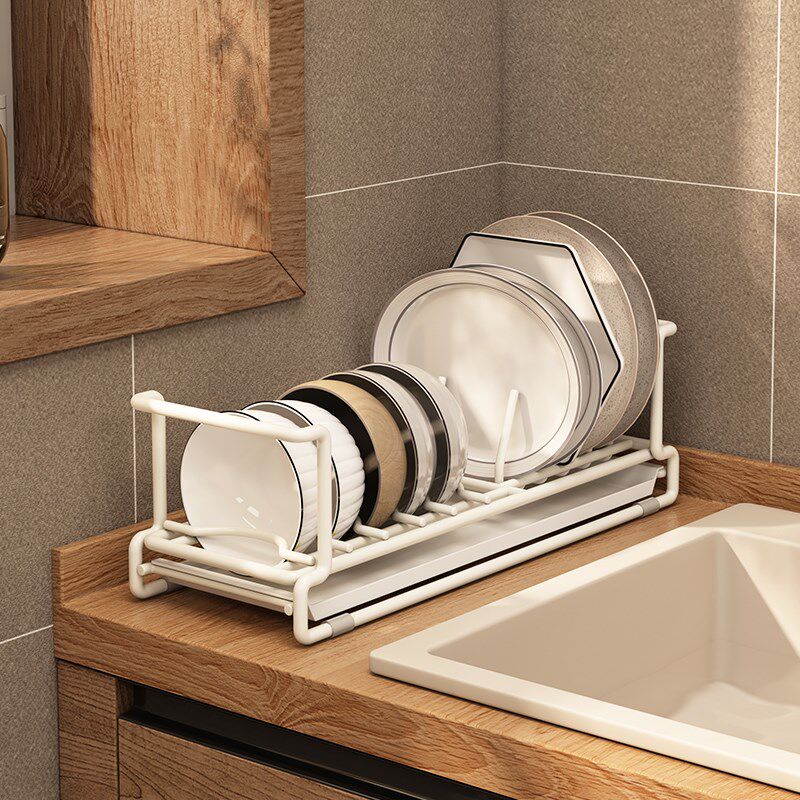 厨房沥水碗碟架水k槽上方小尺寸单层碗架小型橱柜内碗筷碗盘收纳,厨房/烹饪用具,微波炉置物架,淘宝优惠券,粉丝福利购,淘宝优惠卷
