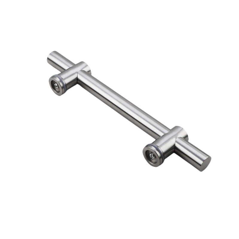 不锈钢门拉手单个暗o装门把手可调铁门铝合金门玻璃门推拉门大拉