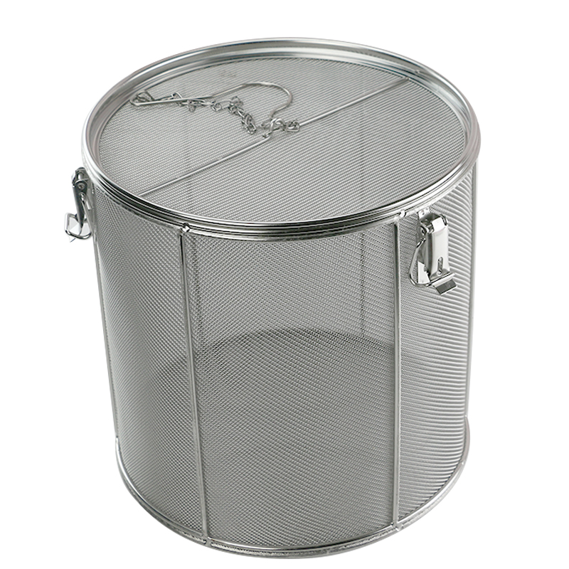304不锈钢卤i料篮超密网漏桶汤篮卤水篮隔渣桶煲汤球调料桶网桶篮