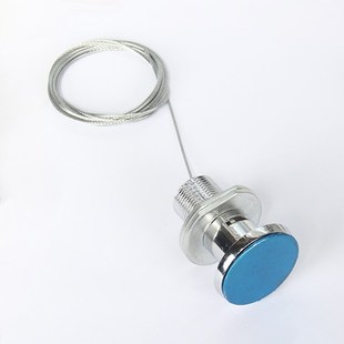 翻板车库门应急锁 车库q门拉绳锁锁芯手动锁抽芯锁卷帘门锁C级防