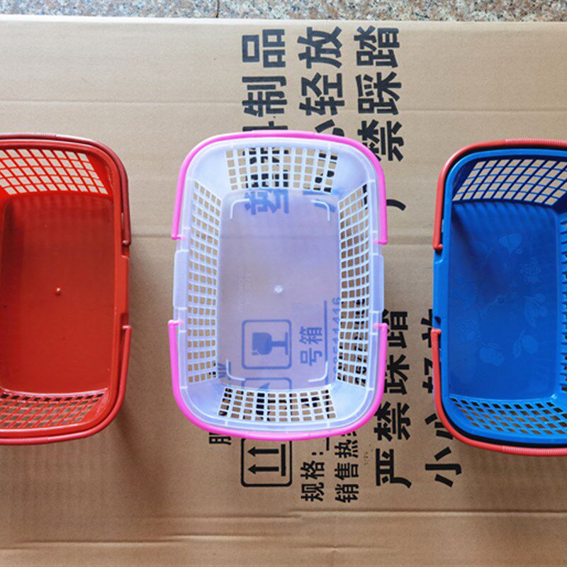 5斤装塑料杨梅篮手提水果篮葡萄篮草莓篮方篮鸡S蛋篮猕猴桃冬枣篮