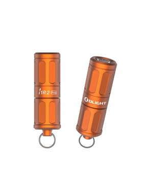 【新品】OLIGHT傲雷i1R 2 Pro橙色圆柱配色180流明迷你直充电手电