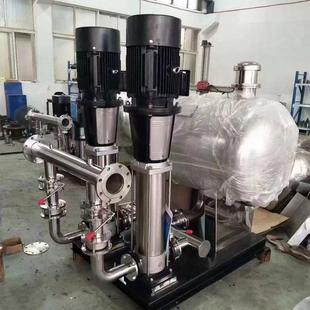 增压多级离心泵工地污水恒压供水设备 不绣钢提升器变频高扬程立式