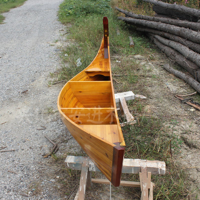 半条船木船摆件装饰木船一半景观道具木船小木船欧式木Z船纯手工