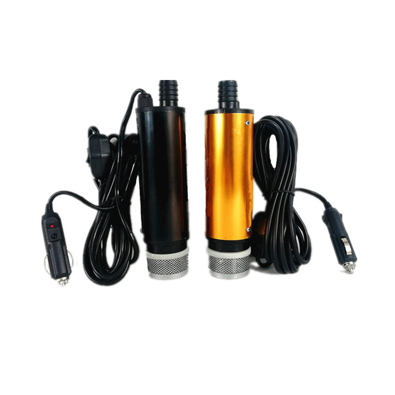 抽油泵柴油泵12V24伏220V抽水泵电动点烟器接头U小型抽油器加油机