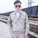 国家电网电力一整套m纯棉工作装 男防静电双层加厚工地电工服电焊