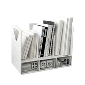 桌面书立书架文件收纳架置物架整理办公室用品大容T量抽屉式 收纳