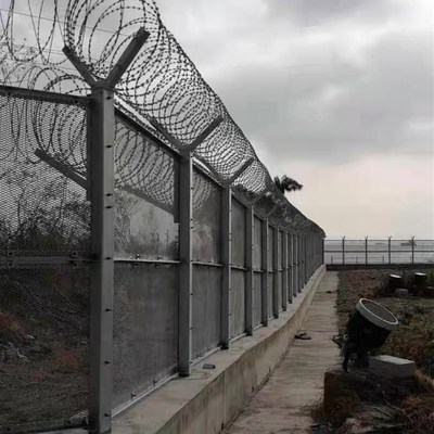 刀片刺绳防盗防锈刺滚笼刺阳台网刺铁丝I铁蒺藜刺铁刺网围墙防攀