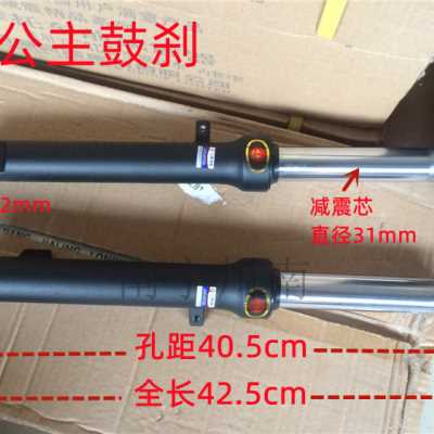 好货厂销川南前减震器芯31mm小公主中沙踏板式前避震器适合电摩电图片