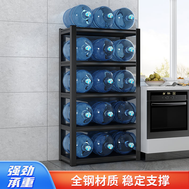 新款厨房专用置物架落地式多层多功能收纳可移动微波炉烤箱夹缝储
