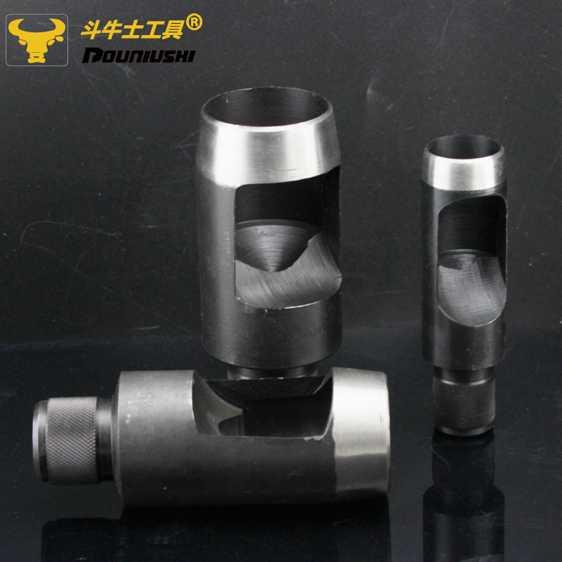新品士大规格皮带冲打孔圆冲子橡胶板皮革打孔器手工冲W子30~6定