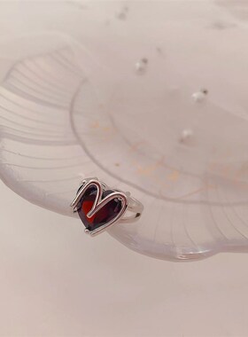 好货Simple women love ruby personality opening adjustable ri