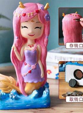 极速儿童石膏雕塑涂色涂颜色的娃娃全套泥上色陶瓷彩绘画diy手绘