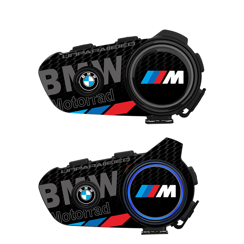 适用于头盔耳机维迈通V9S/V8S改装防水贴花贴纸拉花导气槽保护贴