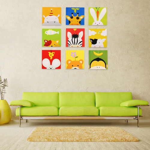 极速Frameless Manga Picture On Wall Paint By Numbers Linkup