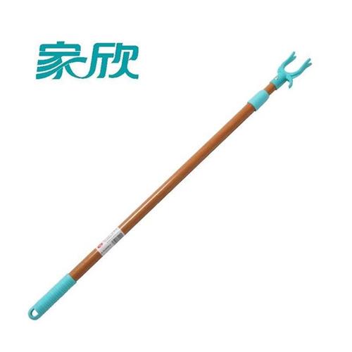 撑衣杆挑晾取阳台可伸缩浪嗮家用凉架挂顶木头服举窗外晒哂掠收子