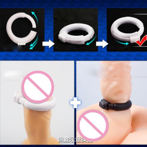 极速A  O-Shape Cock Ring Foreskin Correction Penis Sleeve Se