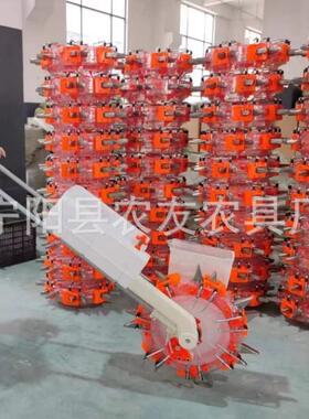 种肥同施手推鸭嘴精播机1穴1粒精播大豆花生玉米棉花手推式滚轮