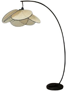 侘寂风落地灯日式极简复古设计师客厅卧室中式别墅民宿灯