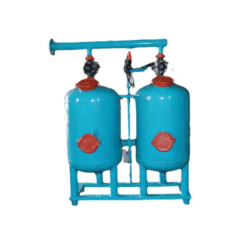 2寸砂石过滤器厂家果园大棚农田WGC灌滤泥沙溉分离制离心钢砂石过