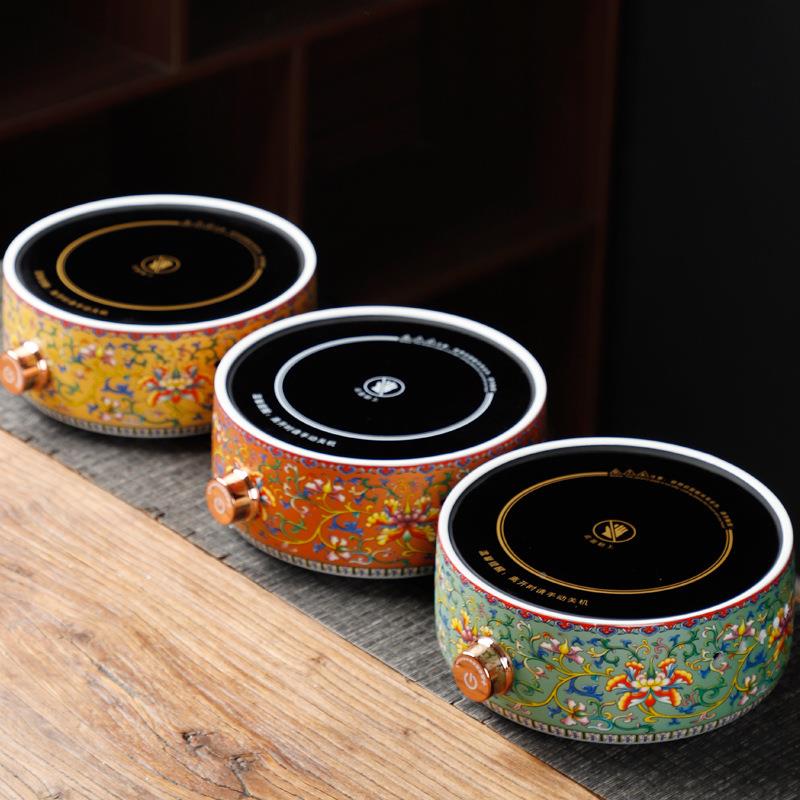 珐琅彩电陶炉茶硼硅耐PH01热玻璃煮壶扒花煮茶器家高用养烧生泡茶