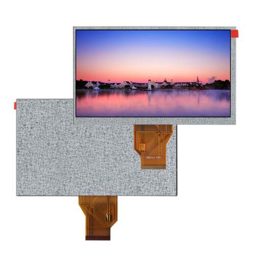 7寸TTL50P800*480兼容于AT070TN90屏3.5mm薄屏45mm短排线液晶屏