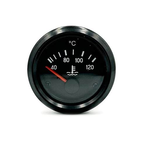 柴油发电机组配件52mm水温表12V24V40-120℃工程车辆仪表