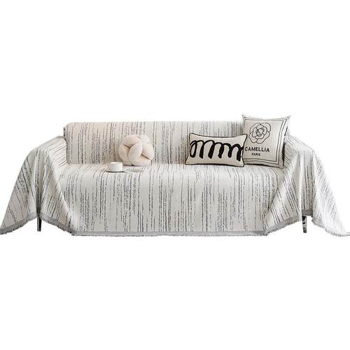 千丝雪尼尔沙发巾坐垫盖布毯一整张全包万能套罩极简