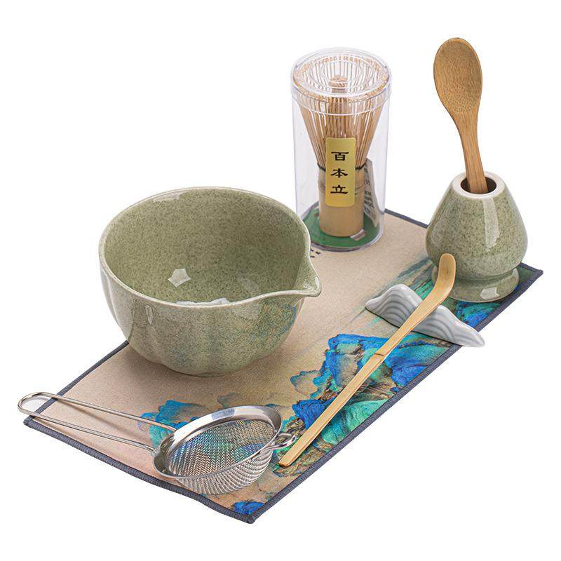 花MCTZ2551瓣抹茶工具套组陶瓷抹茶碗滤网茶拨刷托打拌沫搅茶器茶,餐饮具,整套茶具,淘宝优惠券,粉丝福利购,淘宝优惠卷