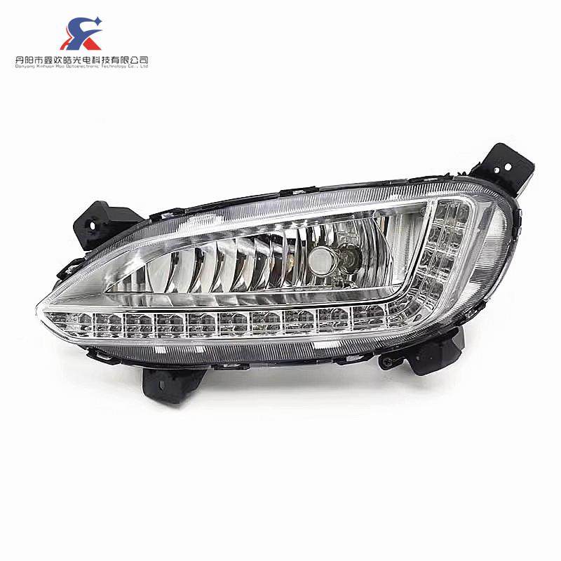 适用12e3-15款现代全新胜达于ix45日行灯l总d日间行车灯前雾灯成,汽车零部件/养护/美容/维保,大灯附件,淘宝优惠券,粉丝福利购,淘宝优惠卷