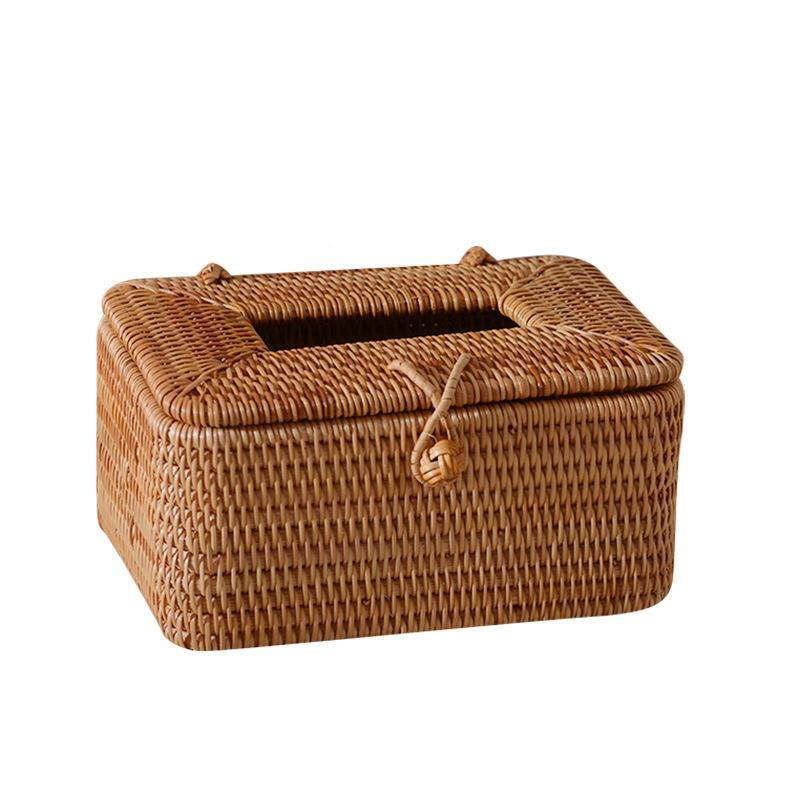 越南藤编编能织有多功纸巾盒抽纸盒创意实木盖纸盒无品牌/巾收纳,收纳整理,纸巾盒,淘宝优惠券,粉丝福利购,淘宝优惠卷
