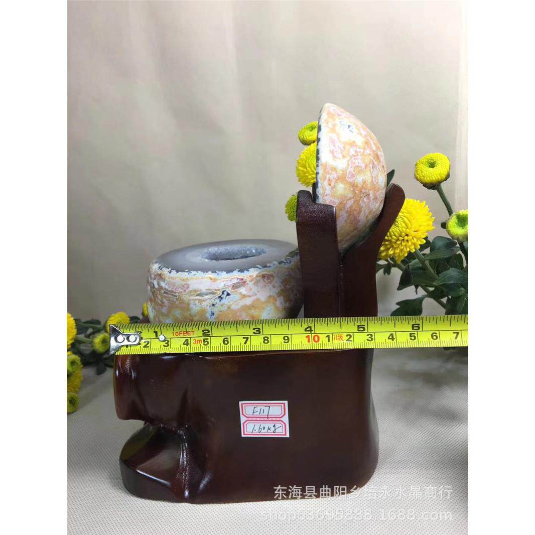 天然玛瑙件宝盆摆巴西玛YCA瑙摆件聚宝盆摆件玛瑙聚摆件厂家直销