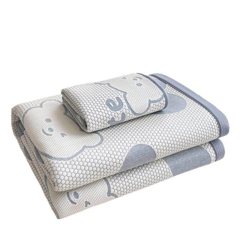 冰机儿豆豆凉席三件爱思凯--套夏季冰丝床垫可洗婴幼可用空调席软,床上用品,冰丝席,淘宝优惠券,粉丝福利购,淘宝优惠卷