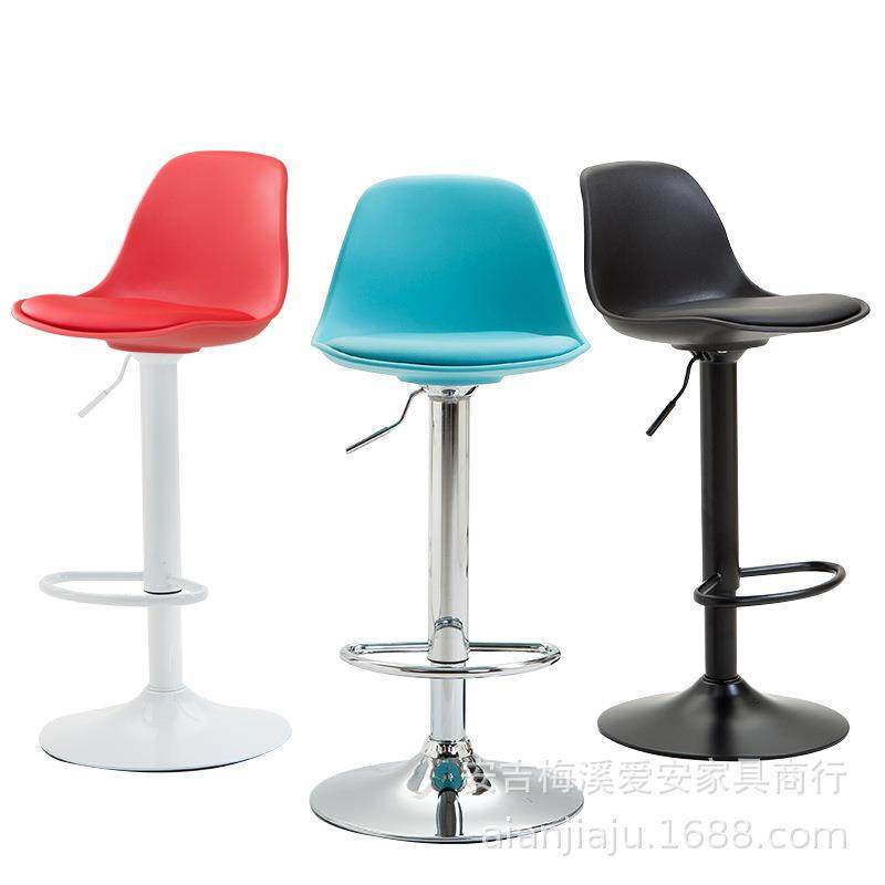 PP塑料软包皮前展会台吧台降椅子酒椅升高脚凳吧化妆PU柜台奶茶店,商业/办公家具,酒吧椅,淘宝优惠券,粉丝福利购,淘宝优惠卷