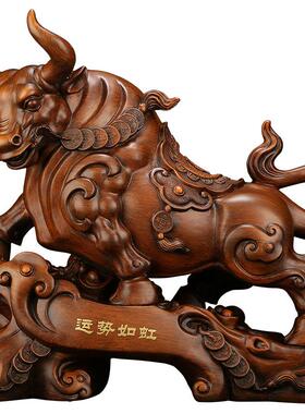 饰才生肖牛摆件华尔街牛客厅公司办室招桌开业装牛气冲天工公AL10