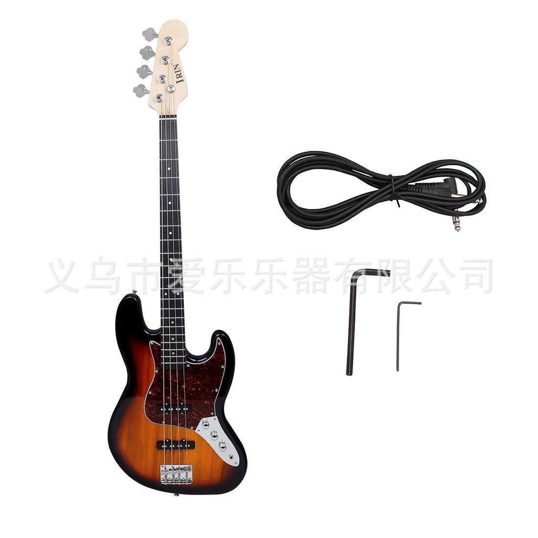 五弦电贝司套装玫瑰木低音电吉他儿童初学者5弦电贝斯4弦bass